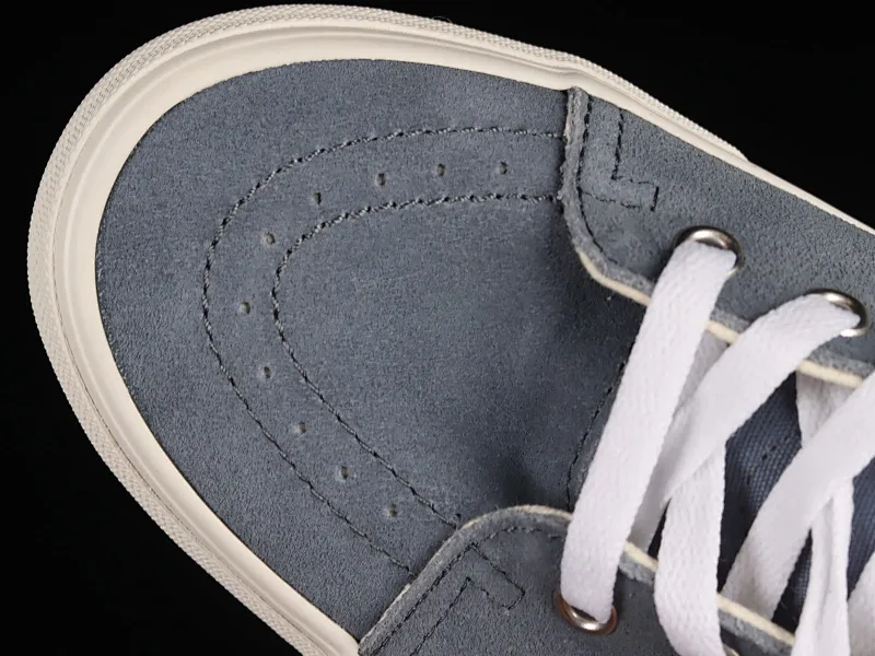 All categories Vans Vans series Vans Hi Vans high-top Vans Sk8-Hi Vans official white and blue stitching simple style casual vulcanized sneakers VN0A5JMJBLG